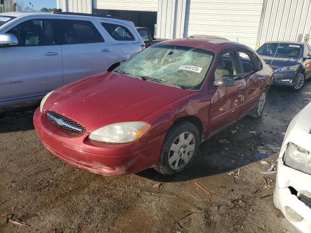 1FAFP52U62A230020 - 2002 FORD TAURUS LX MAROON photo 1