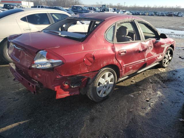 1FAFP52U62A230020 - 2002 FORD TAURUS LX MAROON photo 3