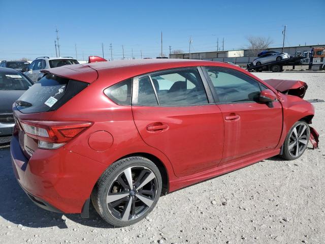 4S3GTAJ60K3762986 - 2019 SUBARU IMPREZA SPORT RED photo 3