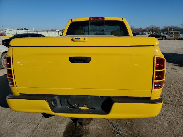 1D7HU16D74J264992 - 2004 DODGE RAM 1500 ST YELLOW photo 6