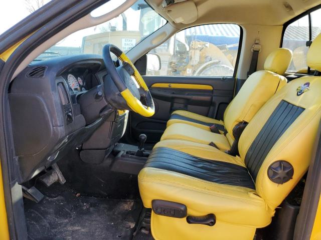 1D7HU16D74J264992 - 2004 DODGE RAM 1500 ST YELLOW photo 7