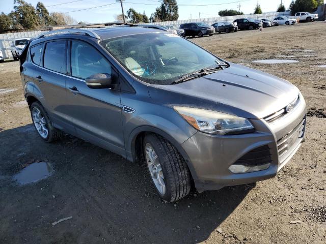 1FMCU9J91EUD25285 - 2014 FORD ESCAPE TITANIUM CHARCOAL photo 4