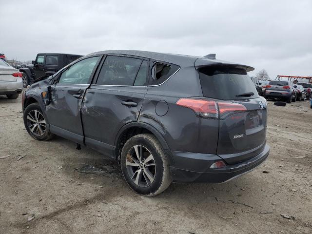 2T3WFREV2JW411026 - 2018 TOYOTA RAV4 ADVENTURE GRAY photo 2