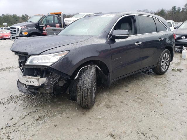 5FRYD4H41GB059333 - 2016 ACURA MDX TECHNOLOGY 石墨色 照片 1