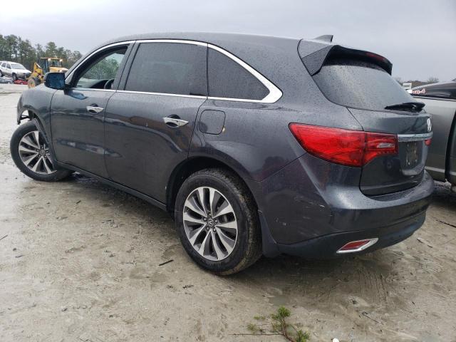5FRYD4H41GB059333 - 2016 ACURA MDX TECHNOLOGY 石墨色 照片 2