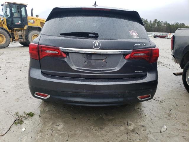 5FRYD4H41GB059333 - 2016 ACURA MDX TECHNOLOGY 石墨色 照片 6