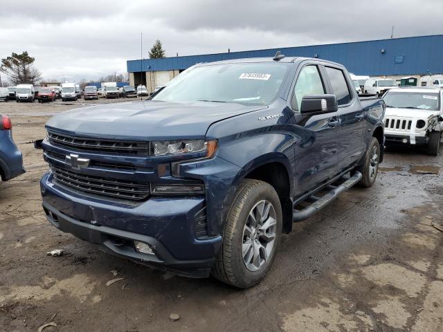 1GCPYEEK5MZ132316 - 2021 CHEVROLET SILVERADO K1500 RST BLUE photo 1