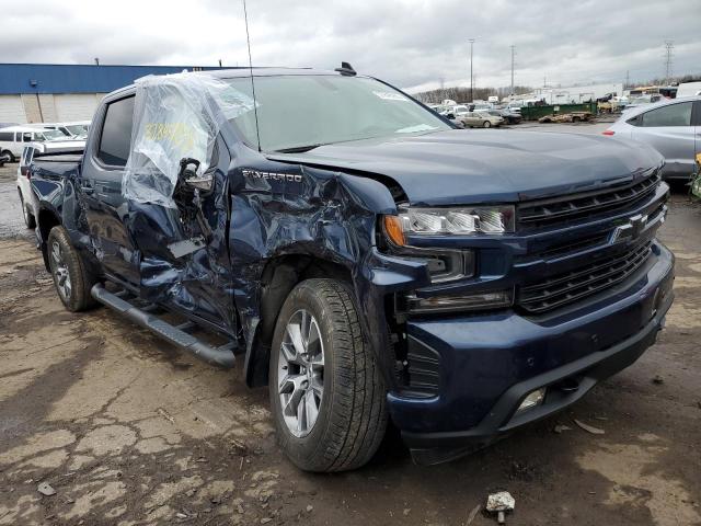 1GCPYEEK5MZ132316 - 2021 CHEVROLET SILVERADO K1500 RST BLUE photo 4