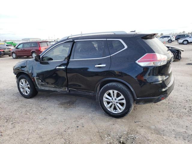 5N1AT2MT7EC825160 - 2014 NISSAN ROGUE S BLACK photo 2