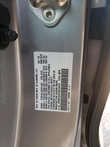 5FNRL6H91KB125419 - 2019 HONDA ODYSSEY ELITE Plata foto 14