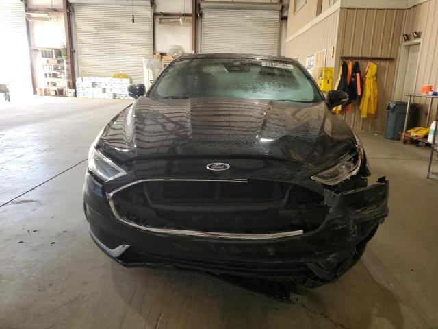 3FA6P0MU3KR112982 - 2019 FORD FUSION SEL BLACK photo 5