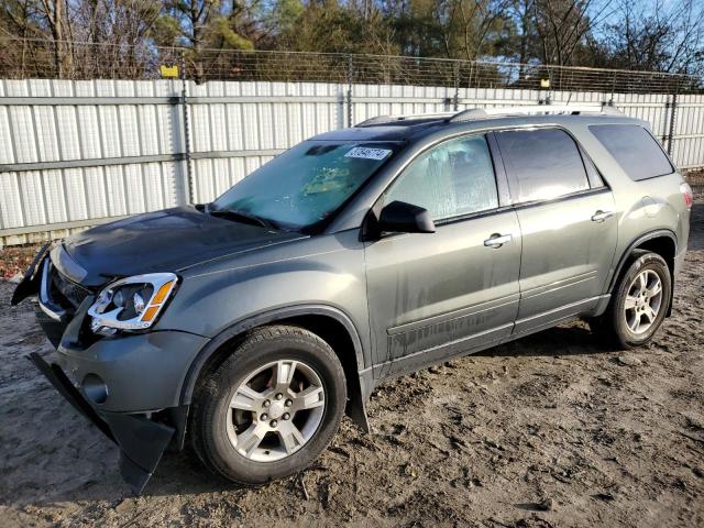 1GKKRPED9BJ158406 - 2011 GMC ACADIA SLE GREEN photo 1