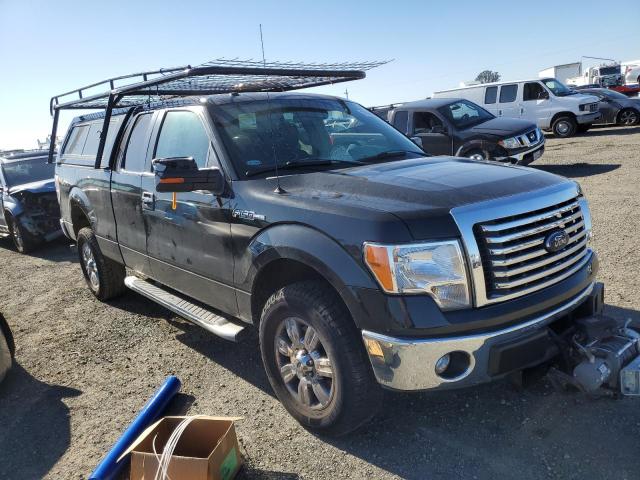 1FTFX1ET1CKE23905 - 2012 FORD F150 SUPER BLACK photo 4