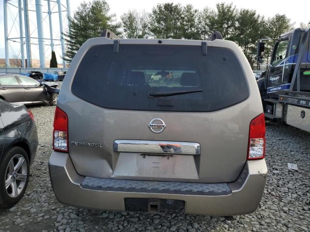 5N1AR18W57C613390 - 2007 NISSAN PATHFINDER LE თაფლისფერი ფოტო 6