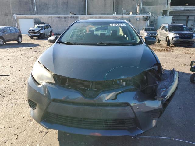 5YFBURHE2FP282321 - 2015 TOYOTA COROLLA L GRAY photo 5