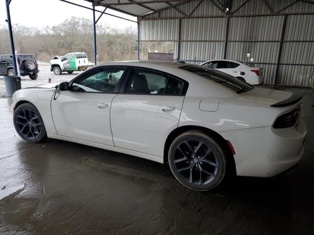 2C3CDXBGXLH108005 - 2020 DODGE CHARGER SXT WHITE photo 2