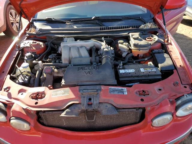 SAJEA51DX2XC65444 - 2002 JAGUAR X-TYPE 2.5 RED photo 11