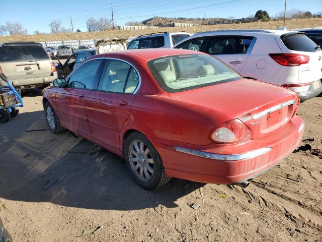 SAJEA51DX2XC65444 - 2002 JAGUAR X-TYPE 2.5 RED photo 2