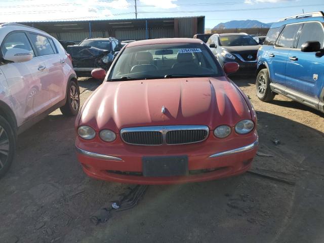 SAJEA51DX2XC65444 - 2002 JAGUAR X-TYPE 2.5 RED photo 5