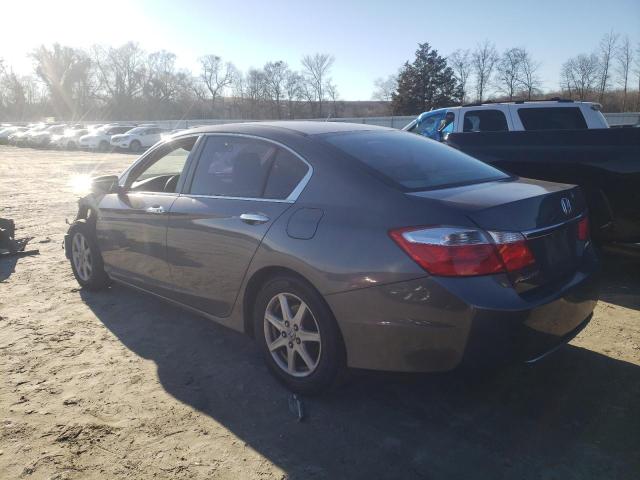 1HGCR2F75DA021446 - 2013 HONDA ACCORD EX SILVER photo 2