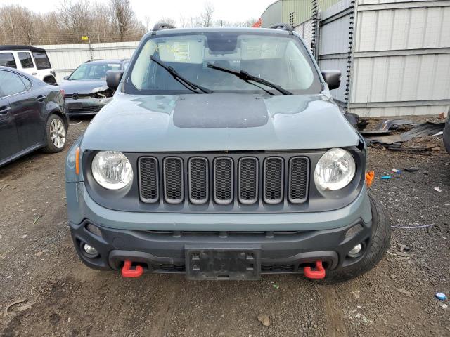 ZACCJBCT1GPD39124 - 2016 JEEP RENEGADE TRAILHAWK GRAY photo 5