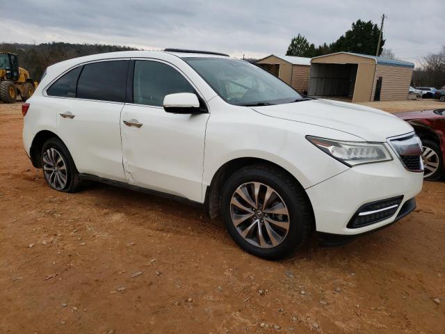 5FRYD3H43FB006805 - 2015 ACURA MDX TECHNOLOGY 白色 照片 4