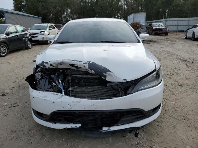 1C3CCCBB3FN552676 - 2015 CHRYSLER 200 S WHITE photo 5