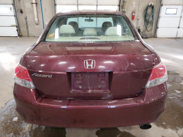 1HGCP2F43AA101514 - 2010 HONDA ACCORD LXP MAROON photo 6