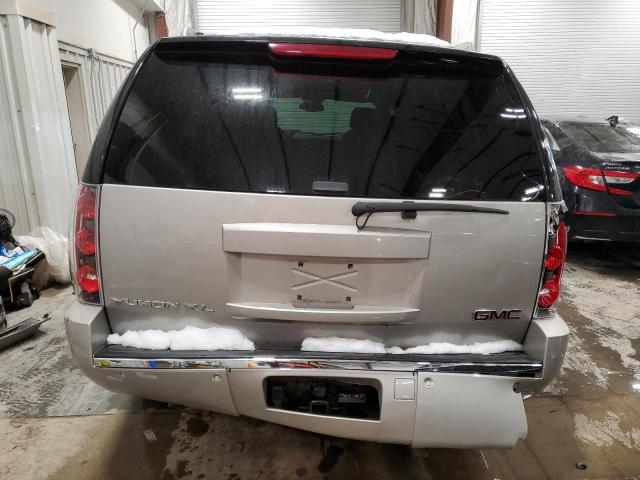 1GKFK66897J365063 - 2007 GMC YUKON XL DENALI SILVER photo 6