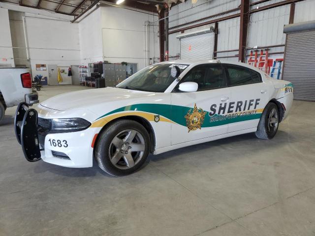 2C3CDXAG7JH239441 - 2018 DODGE CHARGER POLICE WHITE photo 1