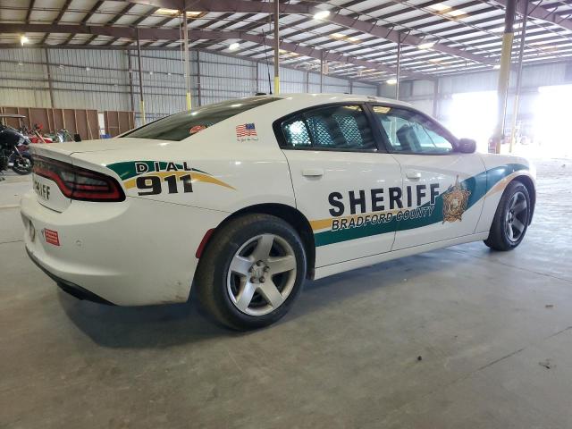 2C3CDXAG7JH239441 - 2018 DODGE CHARGER POLICE WHITE photo 3