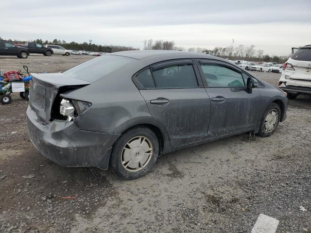 2HGFB2F69CH522753 - 2012 HONDA CIVIC HF GRAY photo 3