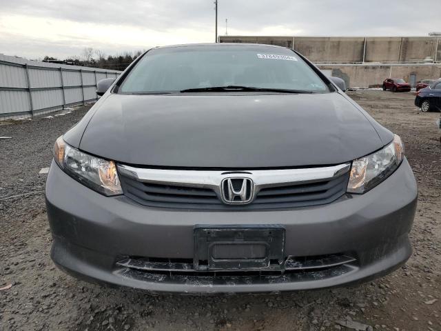 2HGFB2F69CH522753 - 2012 HONDA CIVIC HF GRAY photo 5