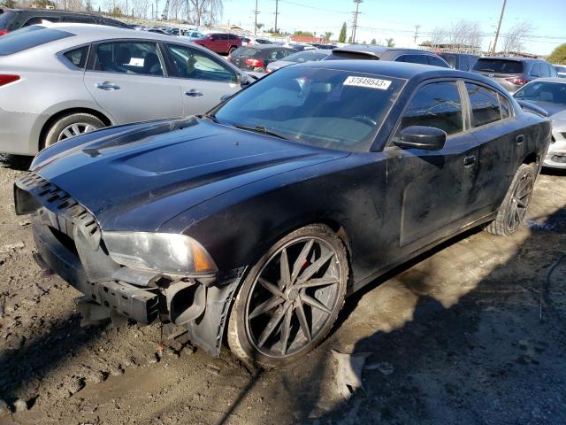 2C3CDXHG9DH546524 - 2013 DODGE CHARGER SXT BLACK photo 1