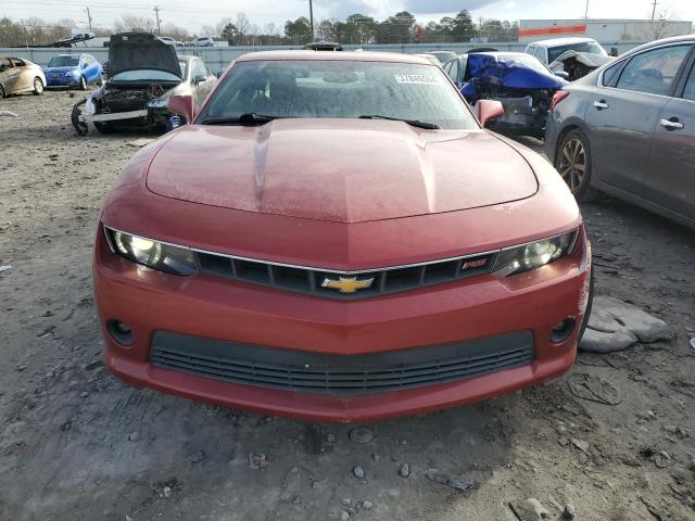 2G1FD1E30F9246478 - 2015 CHEVROLET CAMARO LT RED photo 5