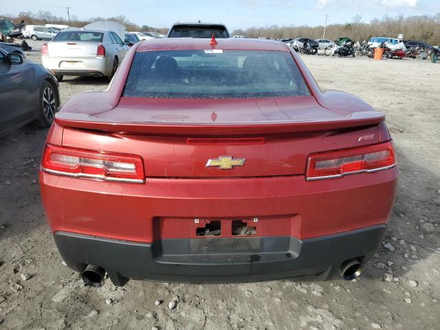 2G1FD1E30F9246478 - 2015 CHEVROLET CAMARO LT RED photo 6