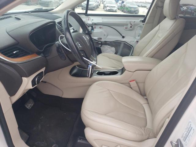 5LMCJ2C98HUL12869 - 2017 LINCOLN MKC SELECT 白色 照片 7