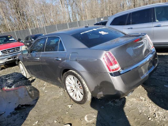 2C3CA6CT8BH598361 - 2011 CHRYSLER 300C GRAY photo 2