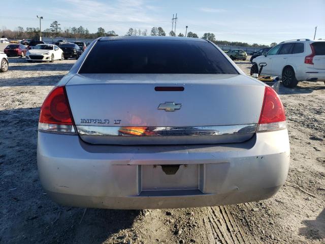 2G1WB5EN7A1231448 - 2010 CHEVROLET IMPALA LT SILVER photo 6