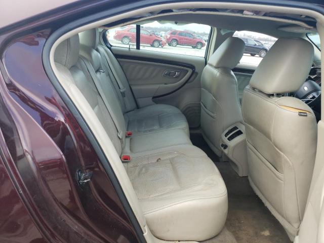 1FAHP2FW8BG113362 - 2011 FORD TAURUS LIMITED BURGUNDY photo 10