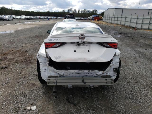 3N1AB8DV5MY203970 - 2021 NISSAN SENTRA SR WHITE photo 6