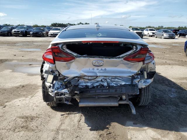 KMHC75LC5KU123828 - 2019 HYUNDAI IONIQ SEL SILVER photo 6