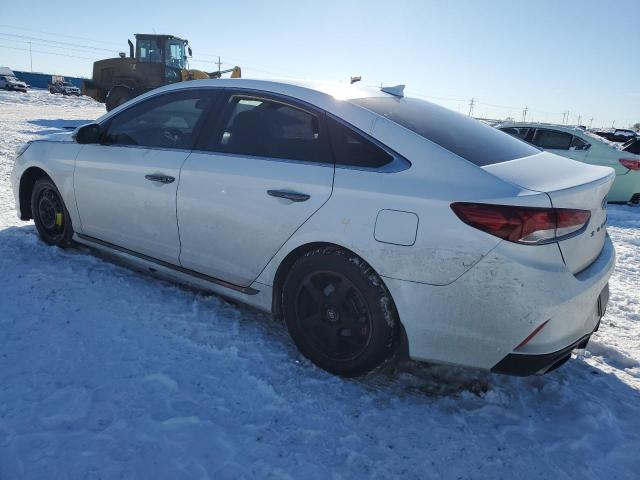 5NPE34AF8KH735158 - 2019 HYUNDAI SONATA LIMITED WHITE photo 2