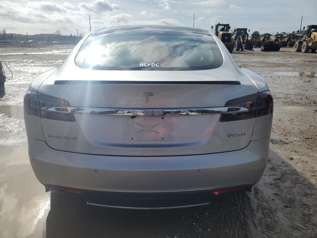 5YJSA1E42FF114812 - 2015 TESLA MODEL S Gümüş foto 6
