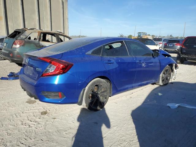 19XFC2F82LE008154 - 2020 HONDA CIVIC SPORT Bleu photo 3