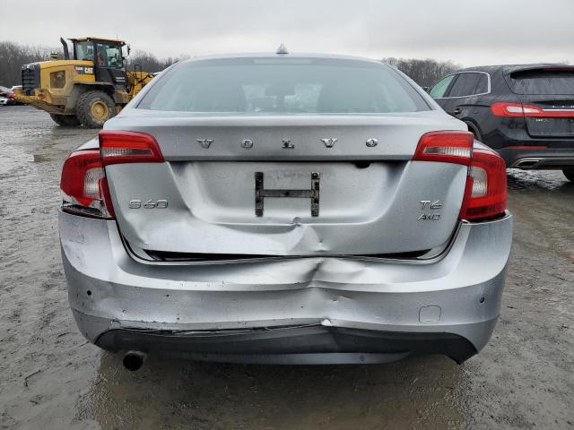 YV1902FH3D1207282 - 2013 VOLVO S60 T6 SILVER photo 6