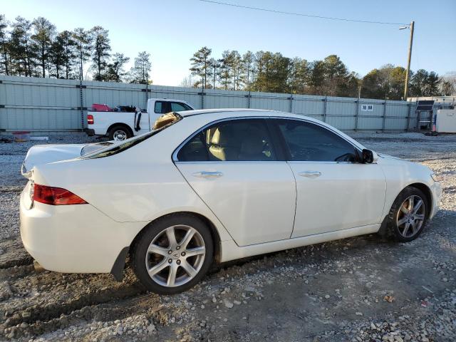 JH4CL96955C035491 - 2005 ACURA TSX WHITE photo 3