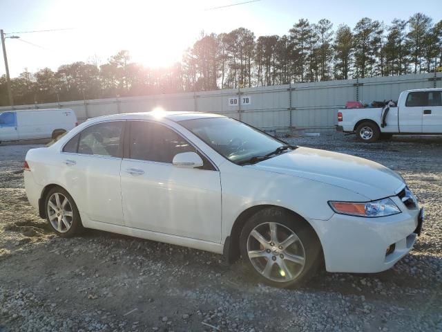 JH4CL96955C035491 - 2005 ACURA TSX WHITE photo 4