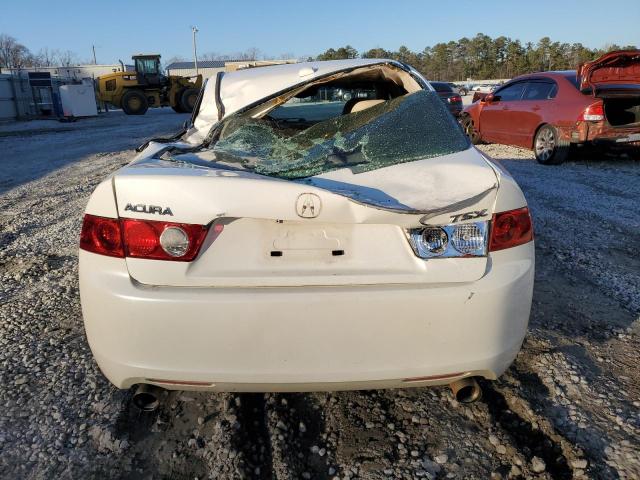 JH4CL96955C035491 - 2005 ACURA TSX WHITE photo 6