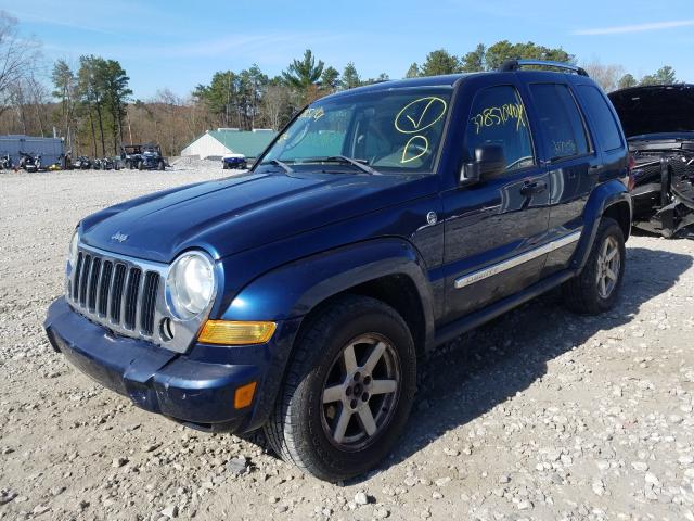 1J4GL58K25W501155 - 2005 JEEP LIBERTY LIMITED  photo 2